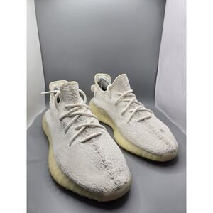 Adidas Yeezy Boost 350 V2 Low Cream White / Triple White Sneakers Mens 10